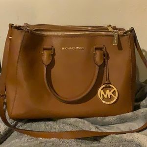 Michael Kors Sutton Leather handbag - tan/brown